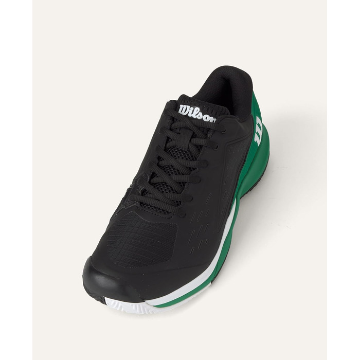 Тенісне взуття Wilson Rush Pro Ace Clay для ґрунту, чорний/білий, 44 EU
