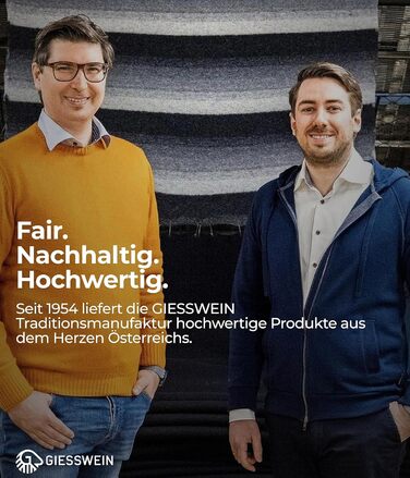 Чоловічі водонепроникні трекінгові черевики Giesswein Wool Cross X Alpine - зручні та теплі, з 100% мериносової вовни, для хайкінгу та походів, чорний колір, 45 EU