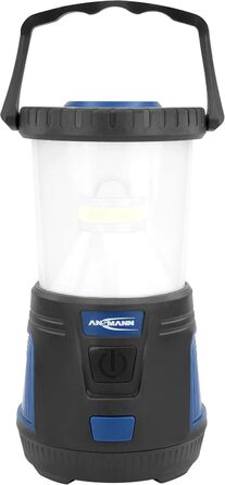 Ліхтар кемпінговий LED ANSMANN CL600B: 600 люмен, 360° світло, регулювання яскравості, водонепроникність IPX4, 3 режими (білий, червоний, червоний блимає), на батарейках