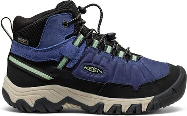 KEEN Targhee 4 Mid Waterproof - водонепроникні трекінгові черевики для дітей (27/28 EU, Skipper Blue Hemlock)
