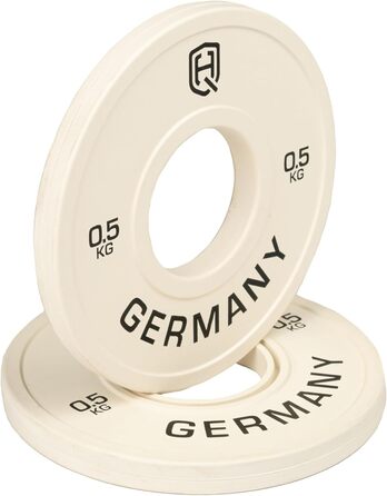 Професійні фракційні диски HQ Germany 50 мм, 0,5-2,5 кг, набір, ±10 г, для змагань