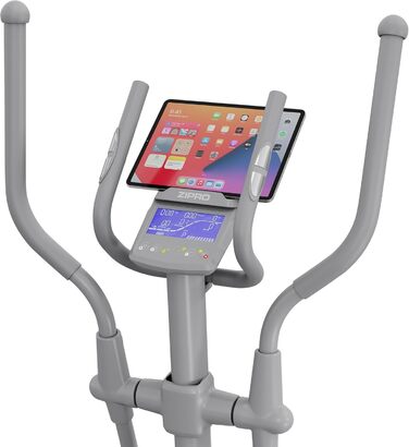 Zipro Crosstrainer Wave: еліптичний тренажер для дому, 32 рівні опору, Bluetooth, підставка для iPad, до 120 кг