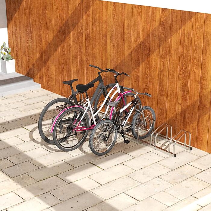 Підставка для велосипедів HENGMEI на 2 велосипеда, сталева, для шин 30-65 мм, монтаж на стіну/підлогу