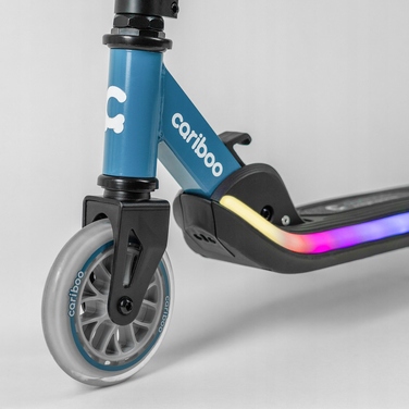 Дитячий двоколісний самокат Cariboo LEDstar, складаний, з LED-підсвіткою