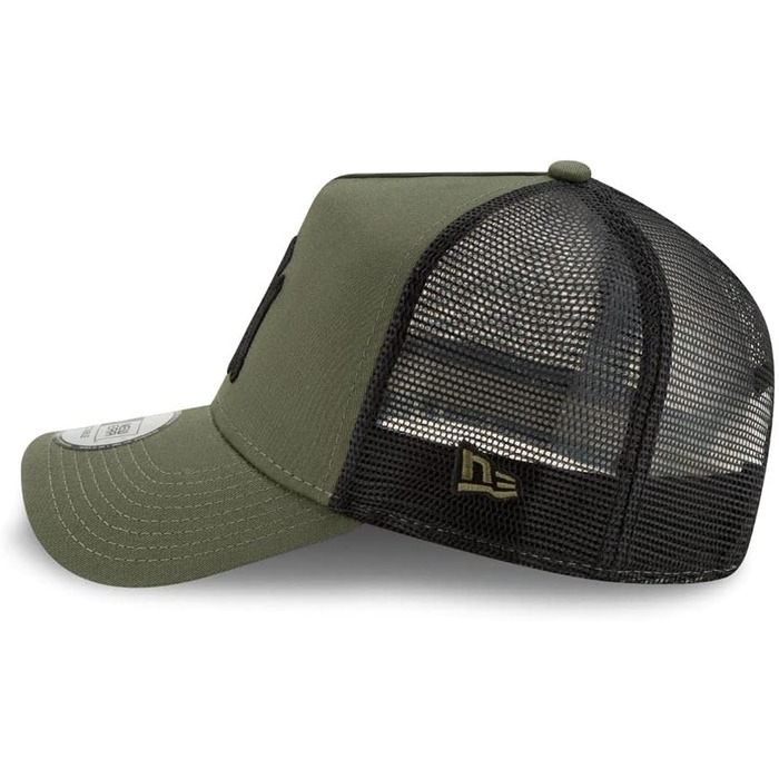 Кепка-тракер New Era New York Yankees MLB Multi Camo A-Frame регульована, бежевий камуфляж Olive/Black, один розмір