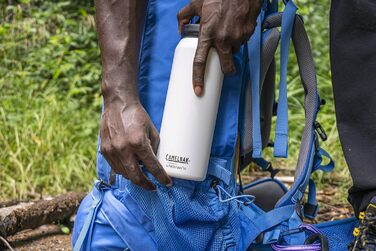 Пляшка для води CAMELBAK Eddy+ Lifestraw 1 л, синя, універсальна, з фільтром для дорослих