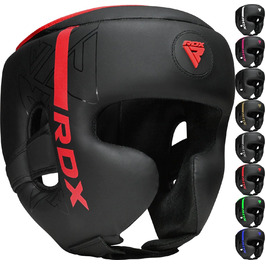 Захисний шолом для боксу RDX, кікбоксингу, MMA, Muay Thai, карате, тхеквондо – спаринговий боксерський шолом із синтетичної шкіри Maya Hide, для тренувань і змагань