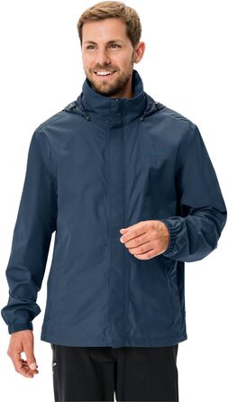 Чоловіча легка вітро- та водонепроникна куртка VAUDE Escape Light Jacket, дихаюча, колір Dark Sea Uni, розмір L