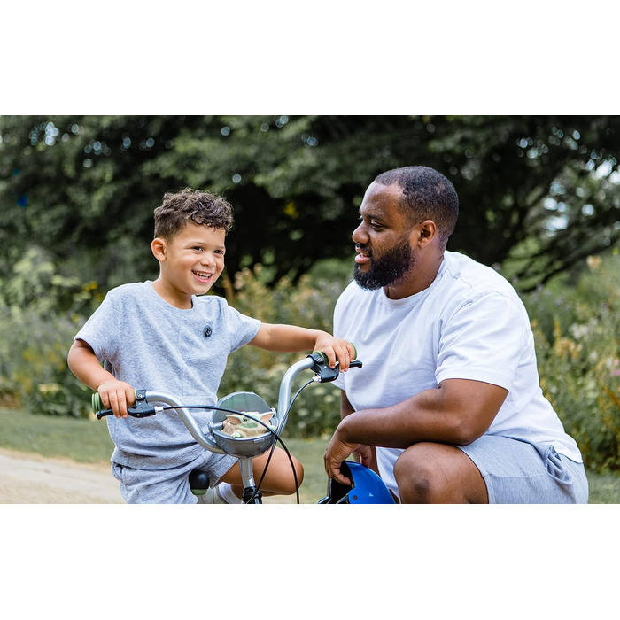Дитячий велосипед Huffy Star Wars Grogu 12 дюймів, чорний/зелений, 30,5 см