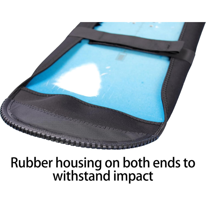 Чохол для сноуборда EIGEETO 135 см: м'який, з регульованим ременем, для зручного транспортування