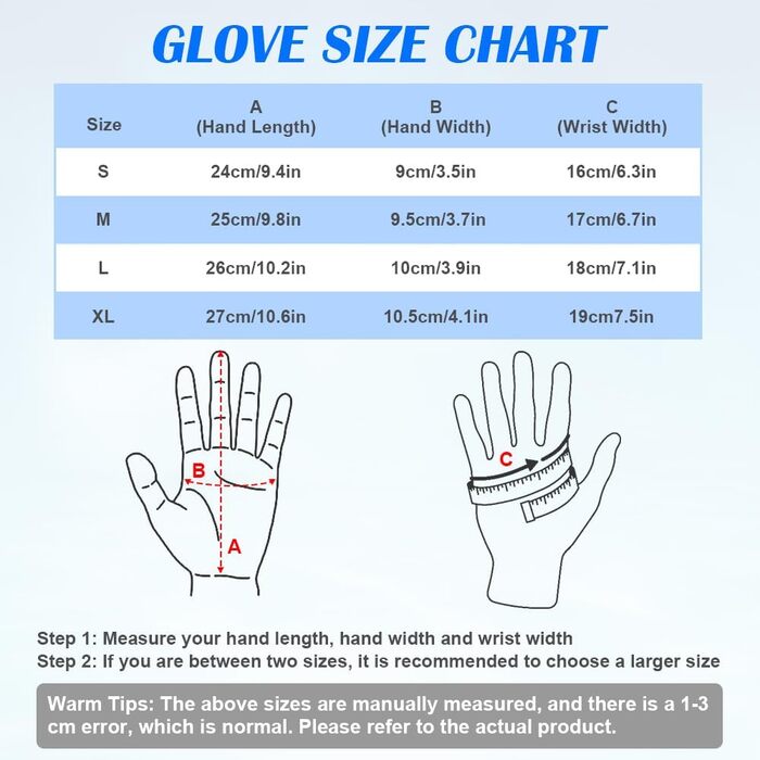 AOOSA Неопренові рукавички та шкарпетки для плавання, 3 мм, унісекс, з антиковзким покриттям, для дайвінгу, серфінгу, снорклінгу (Чорний, XL)