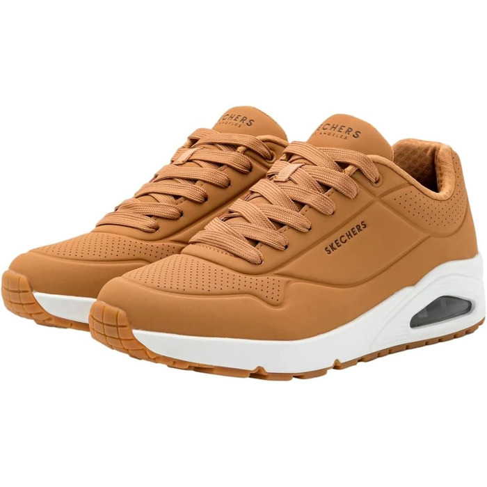 Кросівки Skechers UNO Stand on Air для чоловіків, Tan Durabuck/Trim, 39 EU