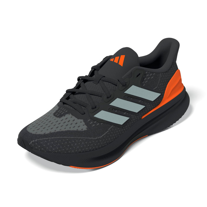 Кросівки чоловічі adidas Ultrarun 5 Carbon Matte Silver/Lucid Orange, розмір 47 1/3 EU