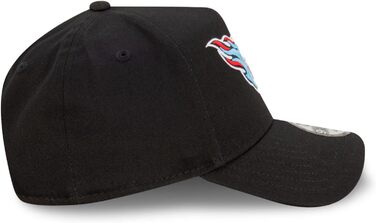 Кепка New Era NFL Tennessee Titans 9Forty A-Frame чорна, кепка бейсболка з вигнутим козирком, універсальний розмір