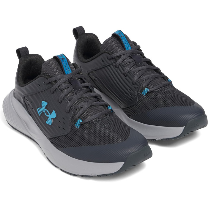 Чоловічі кросівки для тренувань Under Armour Charged Commit TR, сірий, синій, 44 EU