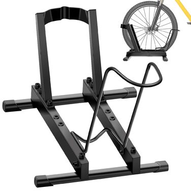Стійка для велосипедів та електровелосипедів Mimoke, сталева, регульована, для коліс 20-29 дюймів, до 38 кг, для гаража та підвалу