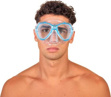 Набір для снорклінгу SEAC Tris: маска Elba, ласти ALA, трубка Tribe. Підходить для дорослих та дітей.