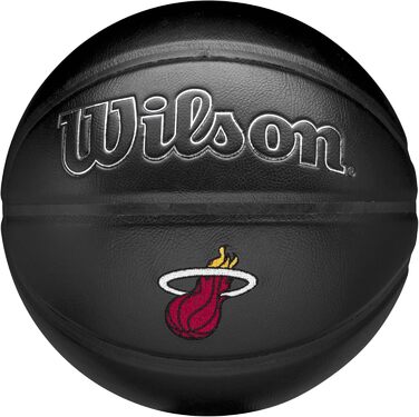 Баскетбольний м'яч Wilson NBA Team Premiere 7 (29.5'') Miami Heat