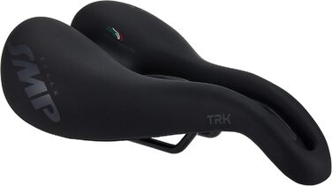 Чоловіче велосипедне сідло SMP4Bike TRK, чорне, 28×16 см