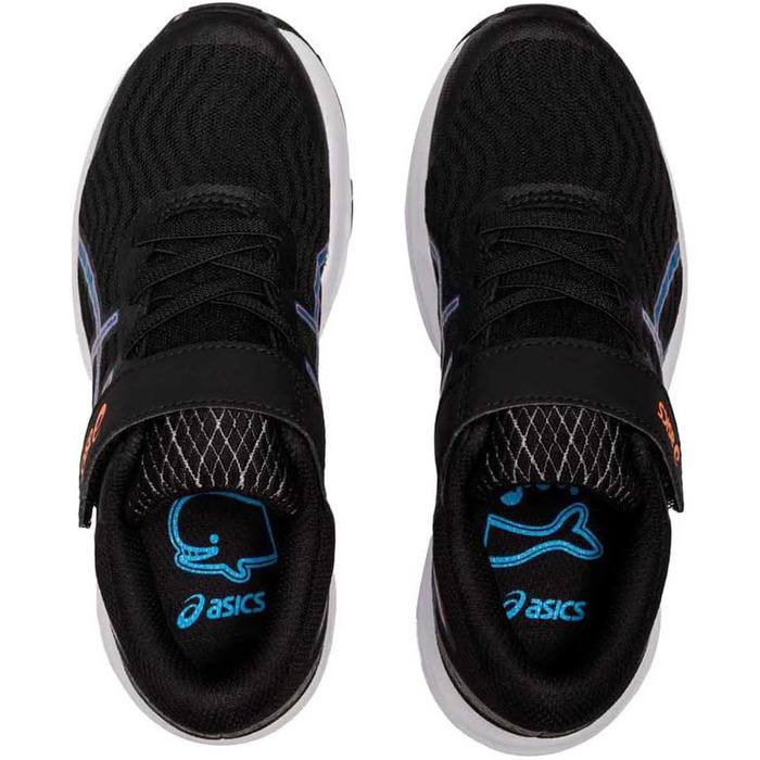 Дитячі кросівки ASICS Patriot 12 Ps - чорно-блакитні (31.5 EU)