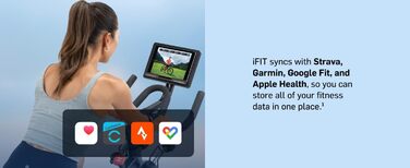 Електровелотренажер NordicTrack T Series 9, чорний