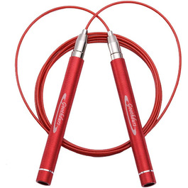 Скакалка Goothdurs Speed Springseil C4-Red: для CrossFit, боксу та MMA (10 ft, для висоти >175 см)