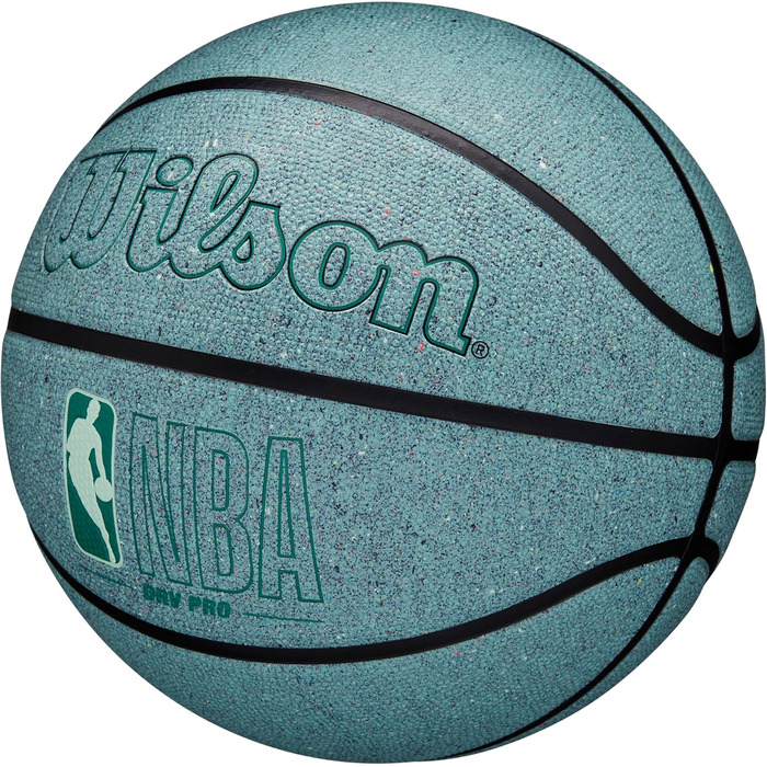 Баскетбольний м'яч Wilson NBA DRV Series для залу та вулиці, м'ята, розмір 7