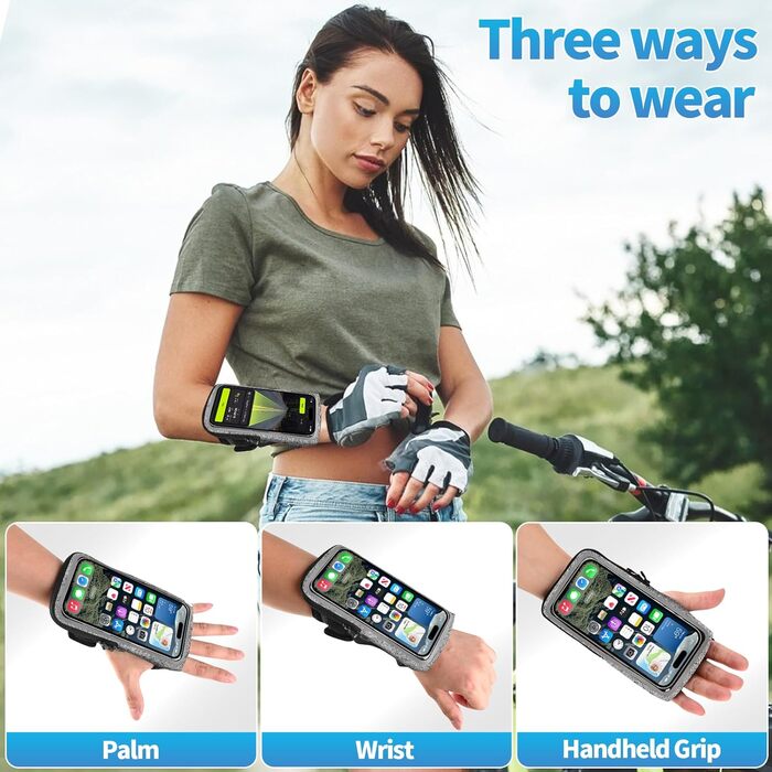 Спортивний браслет для телефону Guzack: надійна фіксація під час бігу та тренувань (2 в 1)