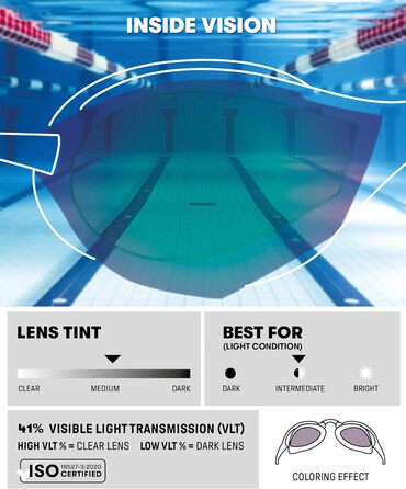 Окуляри плавальні Arena Cobra Core Swipe Anti-Fog (Унісекс, дзеркальні, фіолетово-коралові)