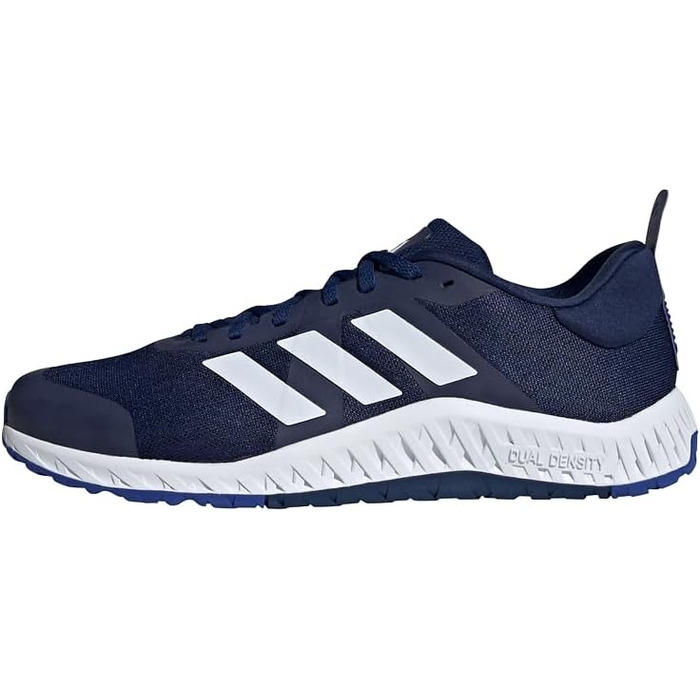 Кросівки для тренувань Adidas Everyset Unisex, 45 1/3 EU, темно-синій, білий, блакитний