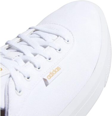 Жіночі кросівки adidas Court Platform CLN (38 2/3 EU, білий, золотий, чорний)