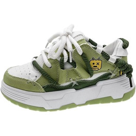 Жіночі кросівки Retro, скейтбординг, ортопедичні, для бігу, ходьби, спортивні, зелені, 41 EU