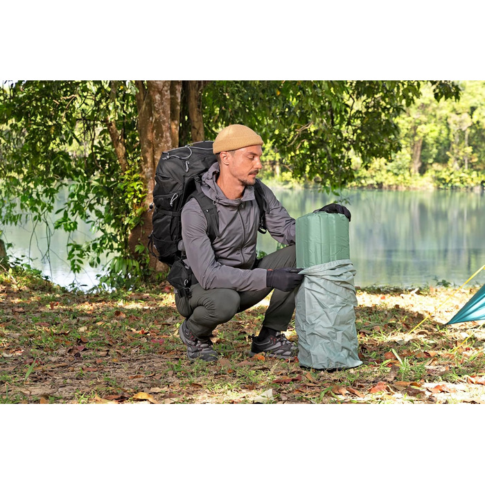 Самонадувний килимок для сну Bestway ComforTrek 183x63.5x7.6 см, односпальний, туристичний