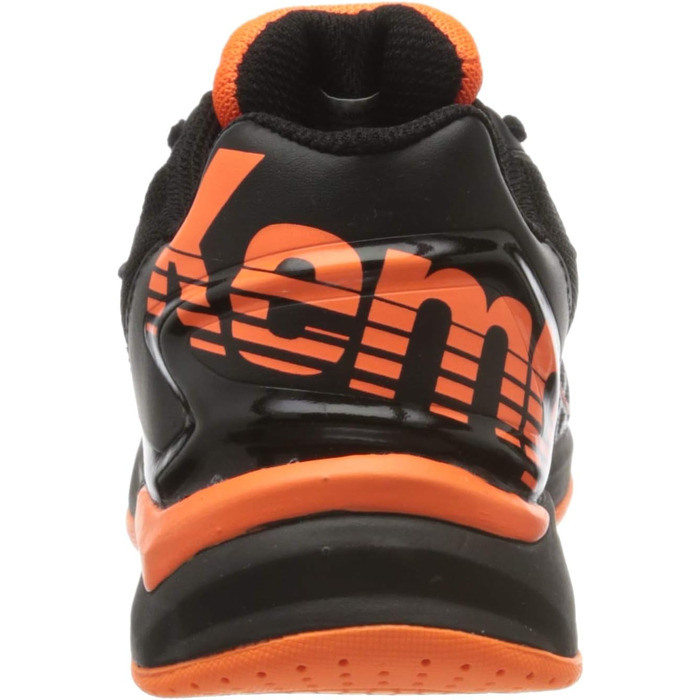 Дитячі гандбольні кросівки Kempa Attack Contender Junior (29 EU, чорний/флуоресцентний помаранчевий)
