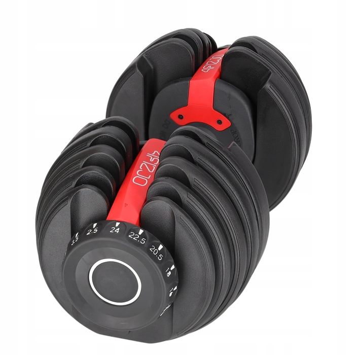 Регульовані чавунні гантелі 4FIZJO 1 x 24 кг