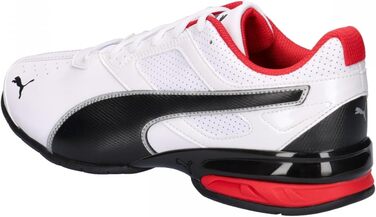 Кросівки Puma Tazon 6 FM для чоловіків, 43 EU, білий, чорний, сріблястий