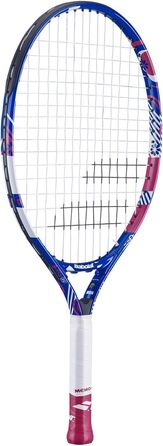 Дитяча тенісна ракетка Babolat B Fly 21, біло-рожева, натягнута, 185 г