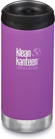 Термос пляшка Klean Kanteen TKWide 355 мл Berry Bright матова, для дорослих, універсальна, нержавіюча сталь