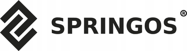Сітка для бадмінтону Springos, чорна, 400x75 см, з чохлом, 3 елементи