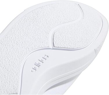 Жіночі кросівки adidas Court Platform CLN (38 2/3 EU, білий, золотий, чорний)