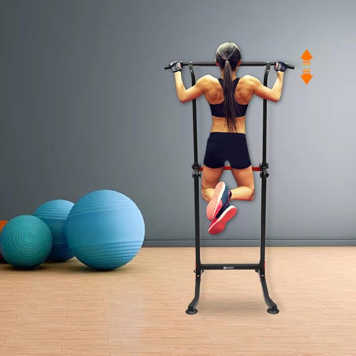 Кімнатна турнік-стінка Power Tower для дому та фітнесу, турнік, бруси, стінка для віджимань