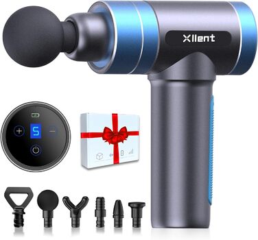 Електричний масажер для м'язів, глибокого впливу, портативний, тихий - ідеальний подарунок для жінок та чоловіків