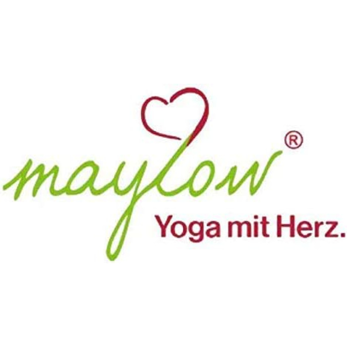 Медитаційна подушка maylow Yoga з вишивкою «Дерево життя», 15 см, наповнювач – органічна луска спельти, чохол та наповнювач 100% бавовна, персоналізована, буддійська, червона