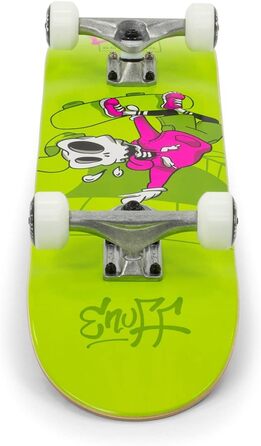 Скейтборд Enuff Skully Mini 7.75'' зелений, для дорослих, унісекс, повна комплектація