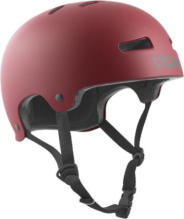 Шолом для BMX/Дьорт TSG Evolution, сатиновий бордовий, S/M