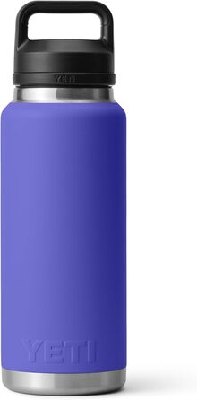 Термос-бутилка YETI Rambler 36oz з кришкою Chug, вакуумна, нержавіюча сталь, ультра фіолетова