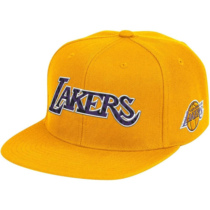 Кепка Mitchell & Ness Wildback Snapback HWC Los Angeles Lakers жовтого кольору