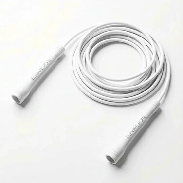 Стрибальний скакалка для дорослих Elevate Speed Rope, 5 мм, регульована довжина 3 м, чорно-біла