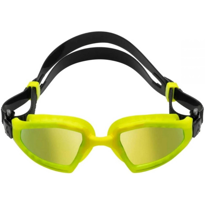 Окуляри для плавання Aquasphere Kayenne Pro Titanium Mirror, дзеркальні, неон-жовті, універсальний розмір