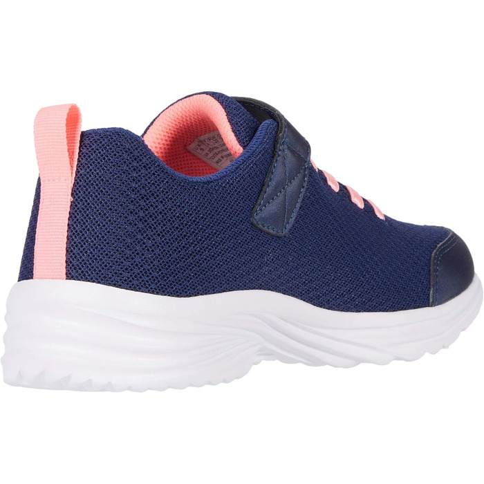 Кросівки Skechers для дівчаток 302450L, розмір 28.5 EU, темно-сині з кораловою обробкою, сітка
